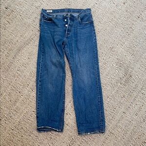 Women’s Levi’s 501 Premium Blue Jeans